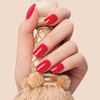 Thumbnail for KISS Full-Cover Nails, Press On Nails, Nail glue included, 'Short Square', Clear, Short Size, Squoval Shape, Includes 100 Nails, 3g Glue