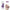 KISS imPRESS No Glue Mani Press On Nails, Color FX, 'Infinity', Dark Purple, Short Size, Squoval Shape, Includes 30 Nails, Prep Pad, Instructions Sheet, 1 Manicure Stick, 1 Mini File