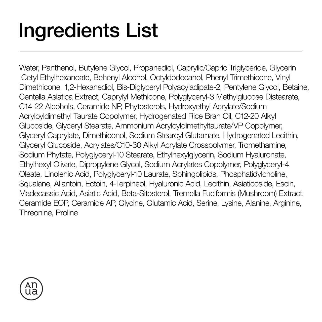 ANUA 3 Ceramide Panthenol Moisture Barrier Cream, Hydrating Face Moisturizer for Normal Skin, Panthenol, Ceramide, Centella for Skin Barrier Non Comedogenic, Korean Skincare (100ml/ 3.38 fl. oz.)