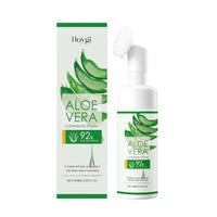 Thumbnail for Aloe vera cleansing foam packaging with bottle on a white background