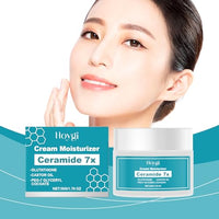 Thumbnail for Hoygi Cream Moisturizer Ceramide 7x with a model's face on a white background