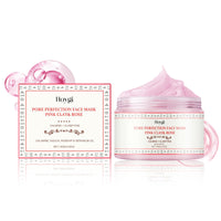 Thumbnail for Hoygi Pore Perfection Face Mask Pink Clay & Rose with packaging on a white background