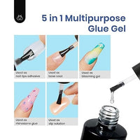 Thumbnail for Beetles Gel Polish Beetles Gel Nail Kit | Easy Nail Extension Set with 500Pcs Soft Gel Nail Tips