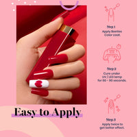 Thumbnail for Beetles Gel Polish Beetles Red Gel Nail Polish Set | 6 Colours | Bloody Mary Collection