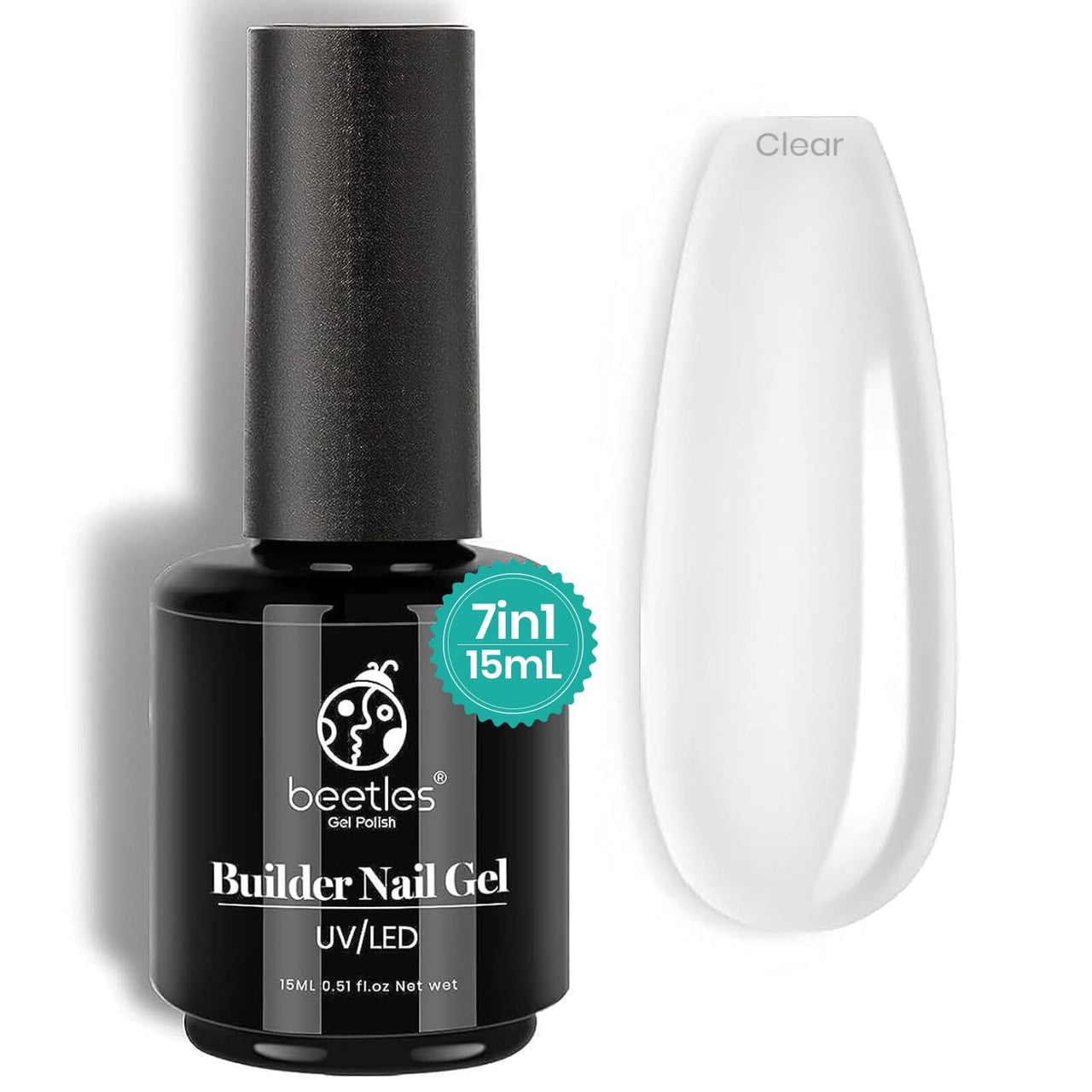 Beetles Gel Polish Builder Nail Gel 7 in 1