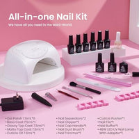 Thumbnail for Beetles Gel Polish Gel Nail Polish Kit + Lamp