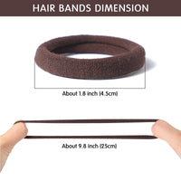 Thumbnail for Bessrung Thick Seamless Hair Ties | 100 pcs