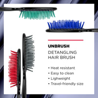 Thumbnail for FHI Heat FHI HEAT UNbrush Wet & Dry Vented Detangling Hair Brush, Cherry Blossom