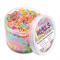 Thumbnail for HOYOLS HOYOLS Baby Hair Ties Hair Rubber Bands for Toddler Infants Kids Girls Thin Small Hair Elastics TPU 1500 Piece Pack