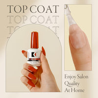 Thumbnail for KUPA KUPA GelFinity - Soak Off Gel - Top Coat Glossy Finish (No-Wipe) 0.5 Fl Oz