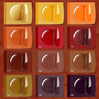 Thumbnail for MEFA MEFA Gel Nail Polish Set | 12 Colors - Warm Tones