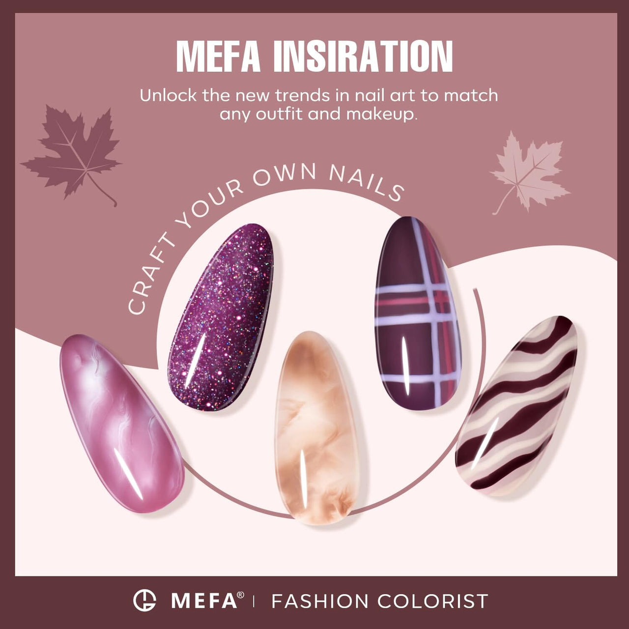 MEFA MEFA Gel Nail Polish Set | 12 Colours