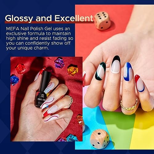 MEFA MEFA Gel Nail Polish Set | 12 Colours | Magical Adventure