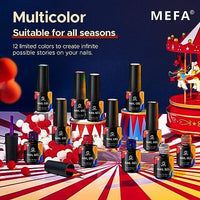 Thumbnail for MEFA MEFA Gel Nail Polish Set | 12 Colours | Magical Adventure