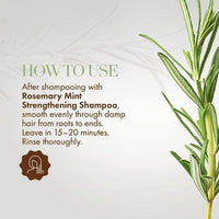 Thumbnail for Mielle Organics 12 Oz Mielle Organics Rosemary Mint Strengthening Hair Masque, Essential Oil & Biotin Deep Treatment, Miracle Repair for Dry, Damaged, & Frizzy Hair, 12 Ounces