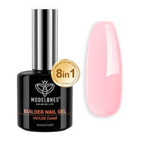 Thumbnail for modelones PINK / 15ml Builder Nail Gel, 8-in-1 Cover