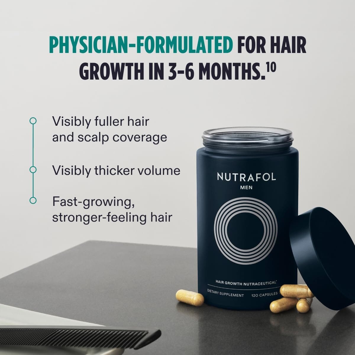 Nutrafol Nutrafol Men's Hair Growth Supplements,