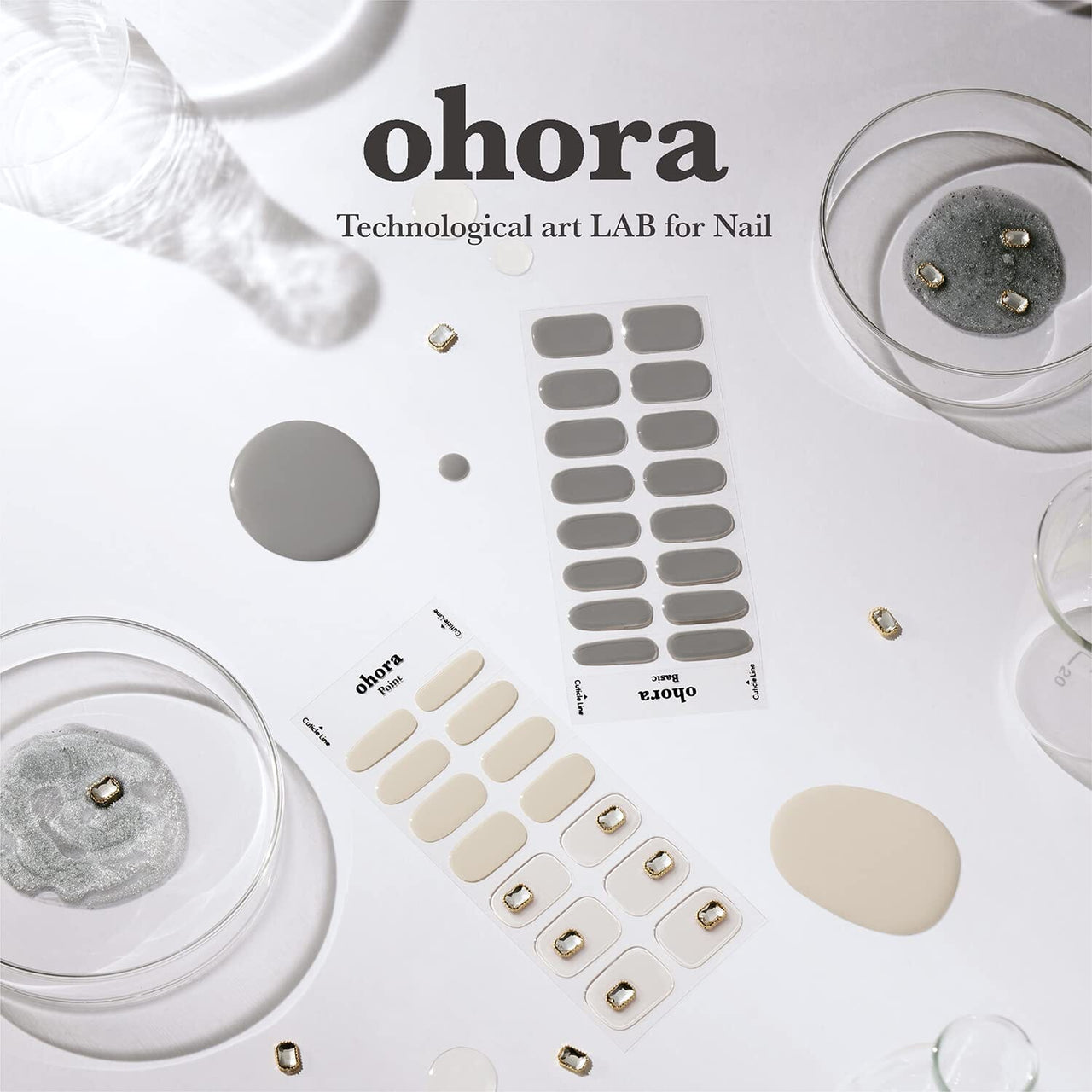 ohora Ohora Semi Cured Gel Nail Strips (N Nudist)&nbsp;