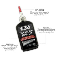 Thumbnail for WAHL Wahl Premium Hair Clipper Blade Lubricating Oil for Clippers
